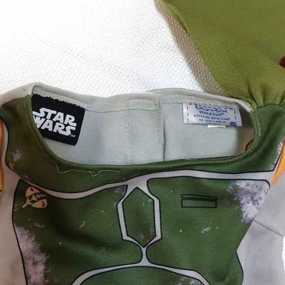 Build•A•Bear Ivory White in Boba Fett Costume - Picture 10 of 11